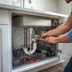 How to Install a Kitchen Aid Dish Washer U Tube