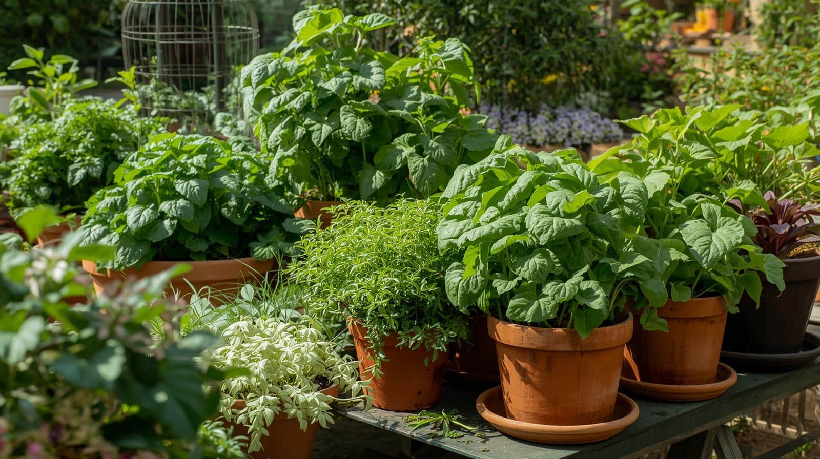 How to Make Kitchen Garden in Pots