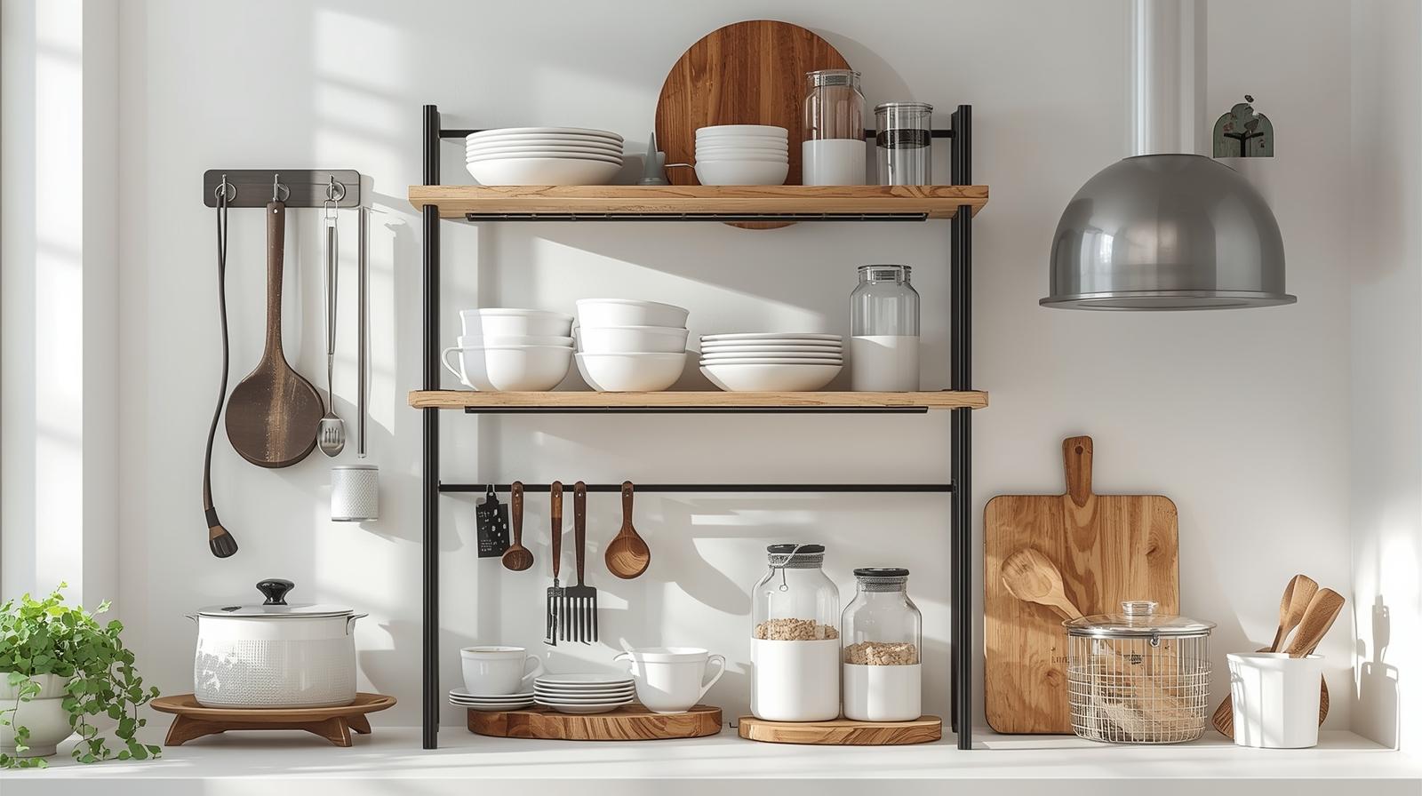 How to Make Kitchen Rack at Home