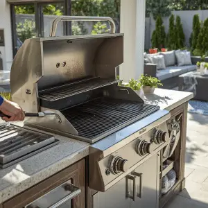 Kitchen Aid Island Grill