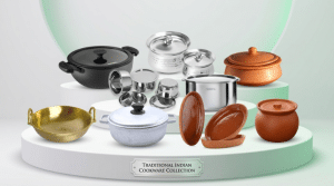 Traditional Indian Cooking Pots
