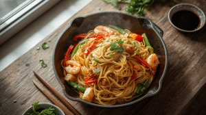 How to Pan Fry Noodles