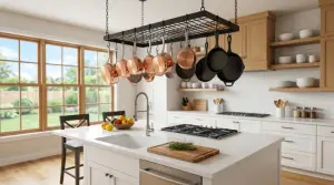 Are Kitchen Pot Racks in Style