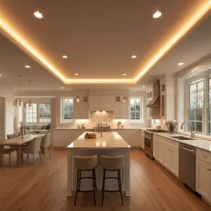 Where to Place Pot Lights in Kitchen