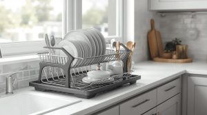 Where to Put Dish Rack in Kitchen