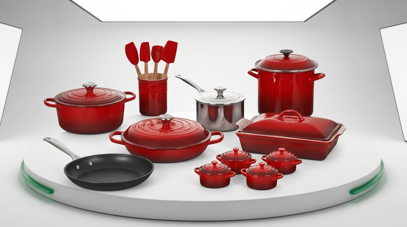 Le Creuset signature cookware set